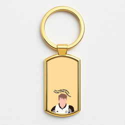 I'm Really Hungover - Fender Gold Keyring