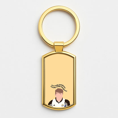 I'm Really Hungover - Fender Gold Keyring