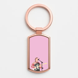 Festival - Fender Rose Gold Keyring
