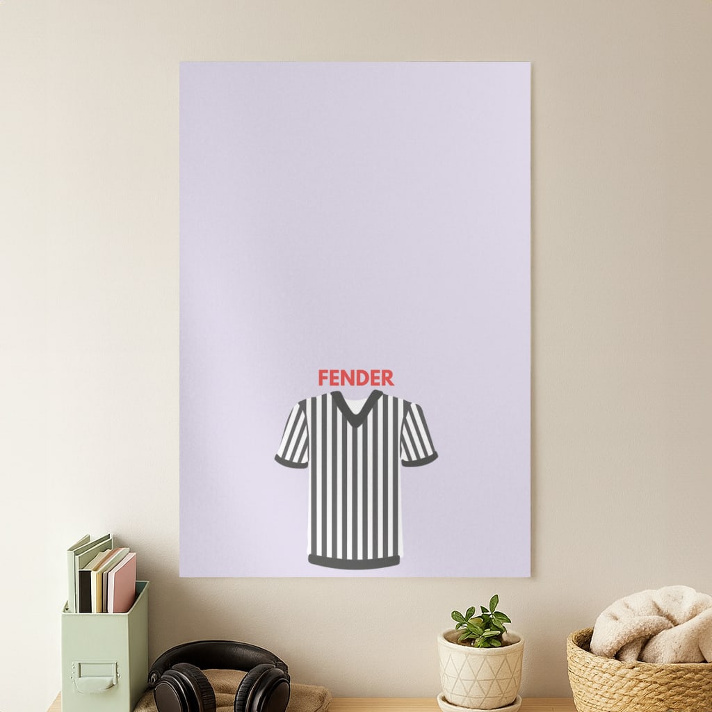 Newcastle - Fender Poster