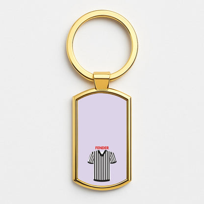 Newcastle - Fender Gold Keyring