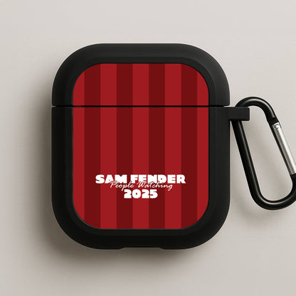 Stripes People Watching 2025 AirPods Case
