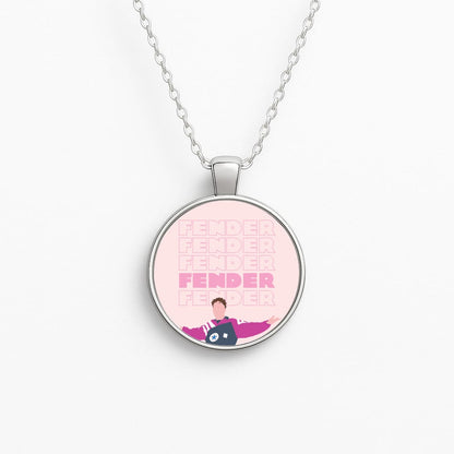 Fender Pink Sports Jersey Necklace