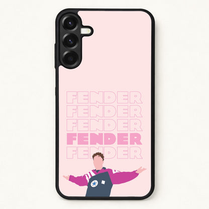 Fender Pink Sports Jersey Phone Case for Galaxy A57