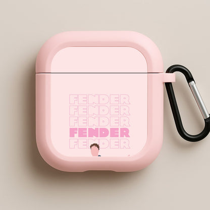 Fender Pink Sports Jersey Pink AirPods Case