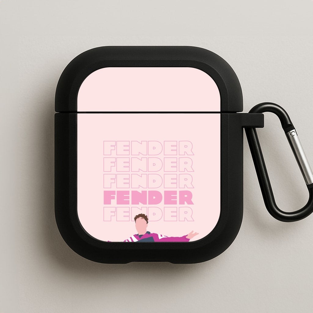 Fender Pink Sports Jersey AirPods Case