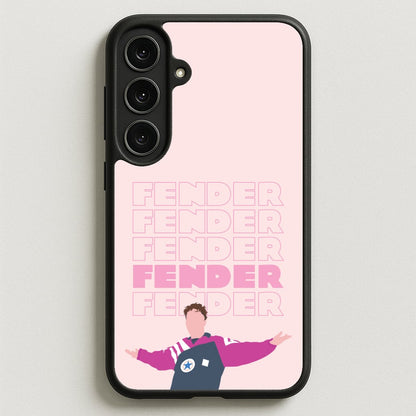 Fender Pink Sports Jersey Phone Case for Galaxy S25FE