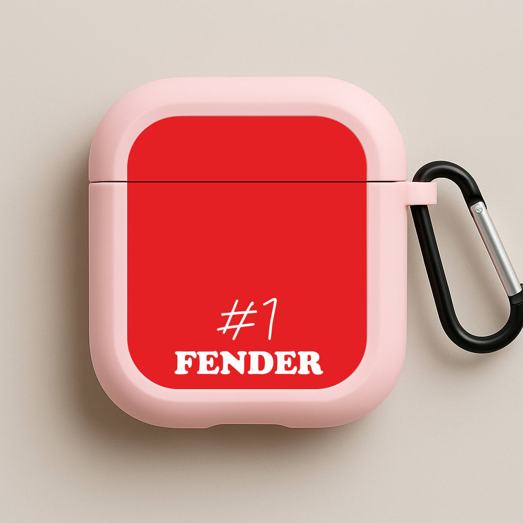 #1 FENDER Pink AirPods Case