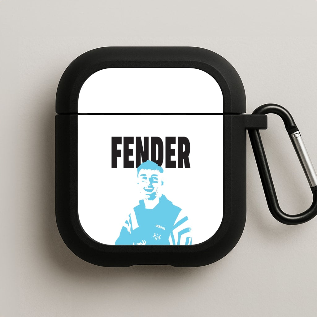 Fender Silhouette Blue AirPods Case
