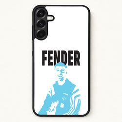 Fender Silhouette Blue Phone Case for Galaxy A37