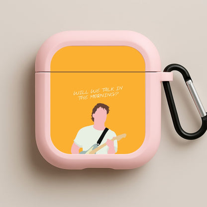 Will We Talk In The Morning Yellow Pink AirPods Case