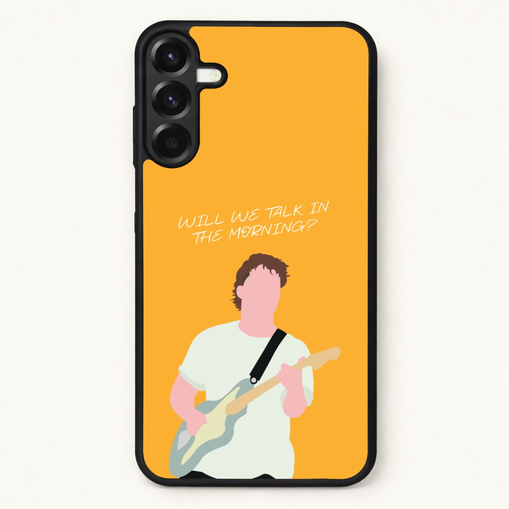 Will We Talk In The Morning Yellow Phone Case for Galaxy A57
