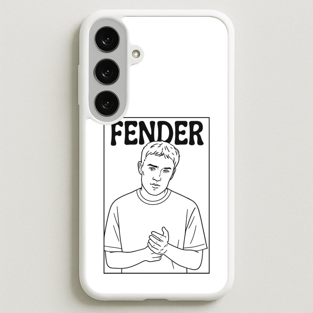 Fender Outline Phone Case for Galaxy S25FE