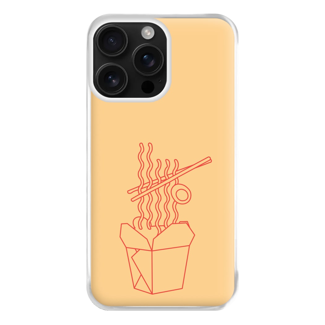 Noodels - Fast Food Patterns Phone Case for iPhone 16 Pro Max