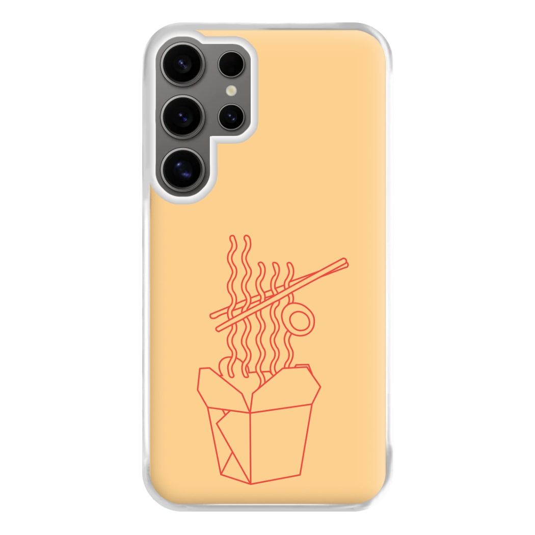 Noodels - Fast Food Patterns Phone Case for Galaxy S24 Ultra