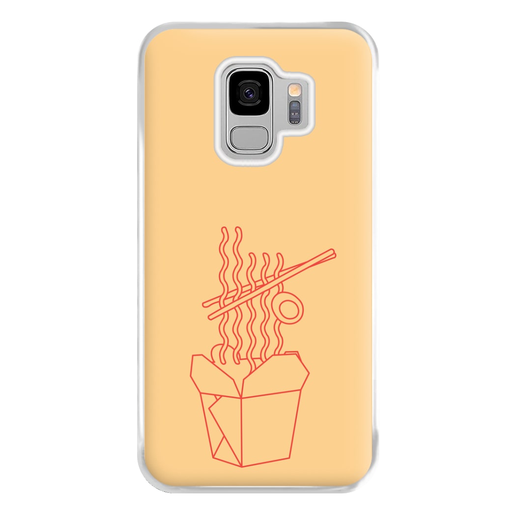 Noodels - Fast Food Patterns Phone Case for Galaxy S9 Plus