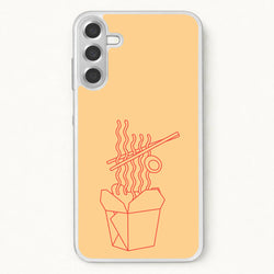 Noodels - Fast Food Patterns Phone Case for Galaxy A37