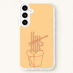 Noodels - Fast Food Patterns Phone Case for Galaxy S26 Plus