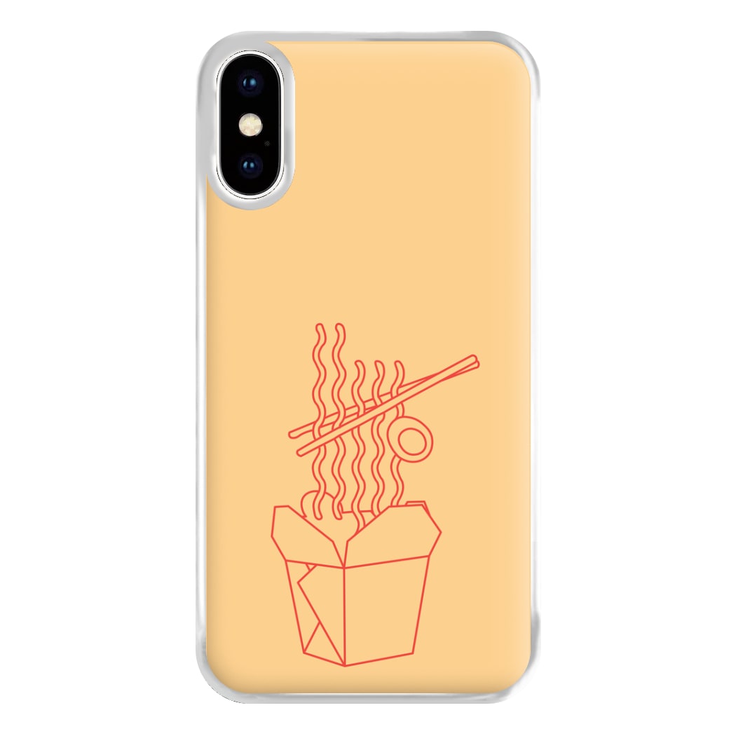 Noodels - Fast Food Patterns Phone Case for iPhone XS Max