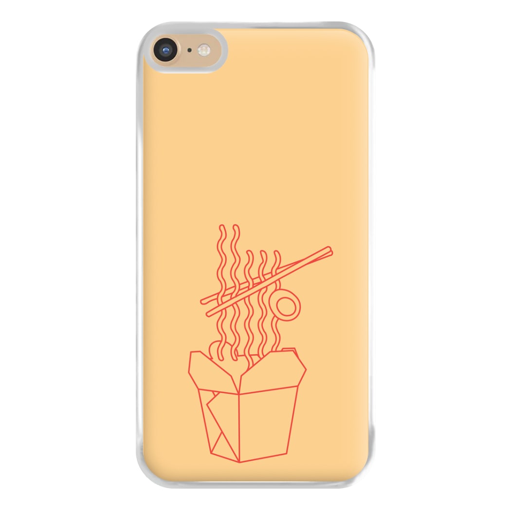 Noodels - Fast Food Patterns Phone Case for iPhone 6 Plus / 7 Plus / 8 Plus