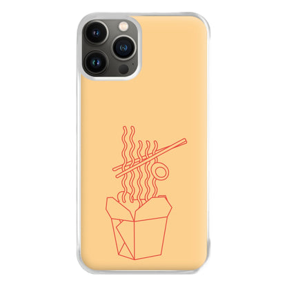 Noodels - Fast Food Patterns Phone Case for iPhone 13 Pro Max