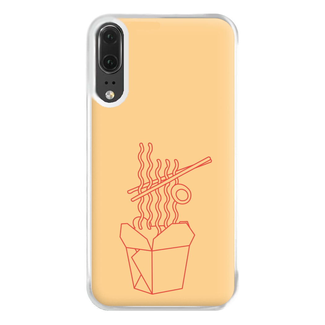 Noodels - Fast Food Patterns Phone Case for Huawei P20