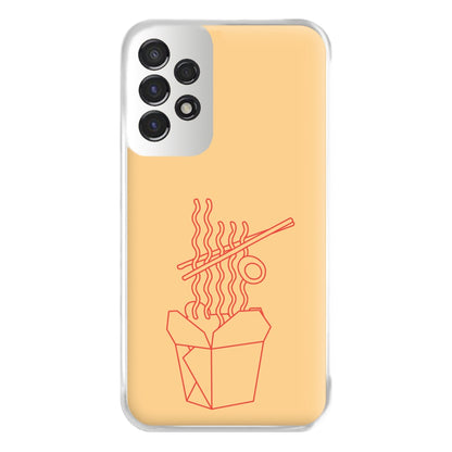 Noodels - Fast Food Patterns Phone Case for Galaxy A53