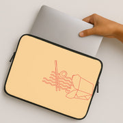 Noodels - Fast Food Patterns Laptop Sleeve 2