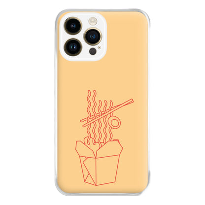 Noodels - Fast Food Patterns Phone Case for iPhone 14 Pro Max