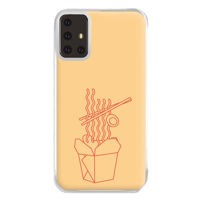 Noodels - Fast Food Patterns Phone Case for Galaxy A71