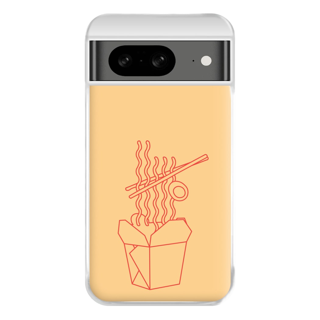 Noodels - Fast Food Patterns Phone Case for Google Pixel 8