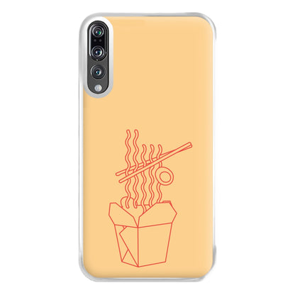 Noodels - Fast Food Patterns Phone Case for Huawei P20 Pro