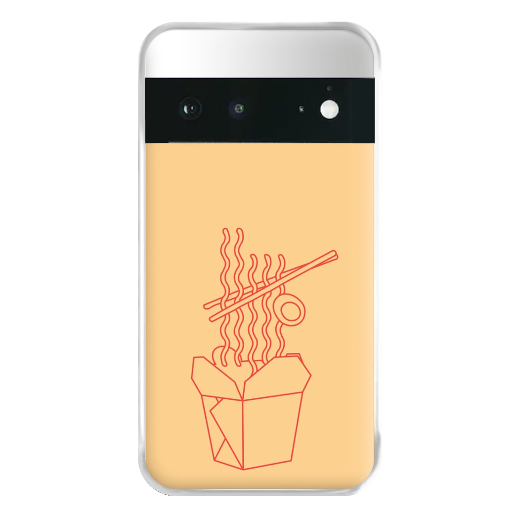 Noodels - Fast Food Patterns Phone Case for Google Pixel 6a