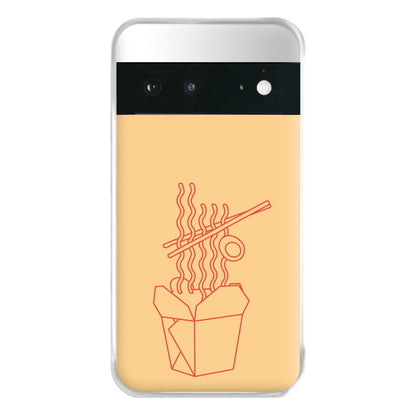 Noodels - Fast Food Patterns Phone Case for Google Pixel 6a