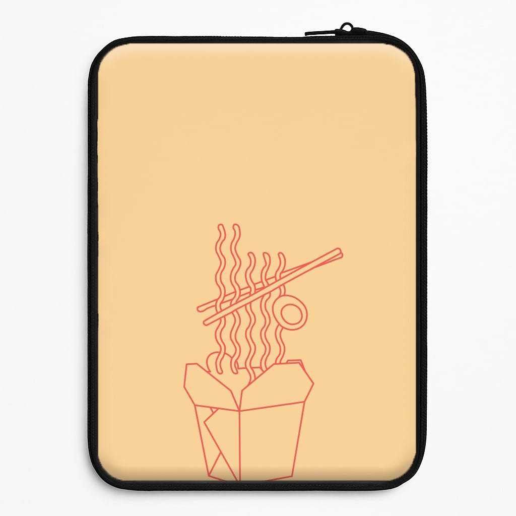 Noodels - Fast Food Patterns Laptop Sleeve