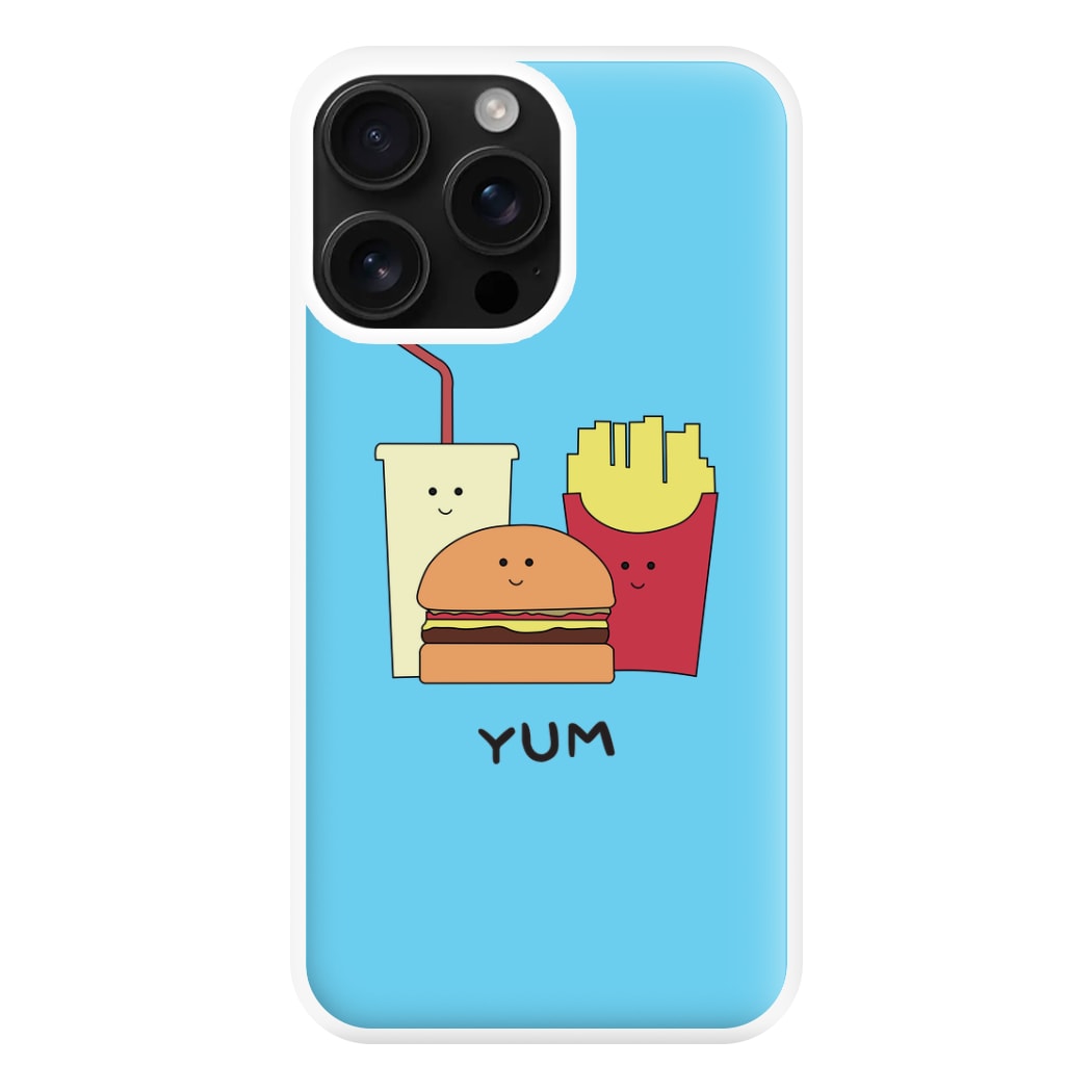 Fast Food Meal - Fast Food Patterns Phone Case