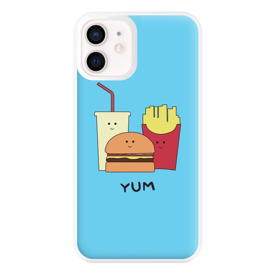 Fast Food Meal - Fast Food Patterns Phone Case for iPhone 12 Mini