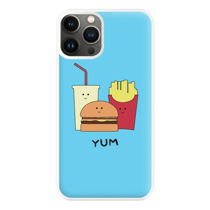 Fast Food Meal - Fast Food Patterns Phone Case for iPhone 13 Pro Max