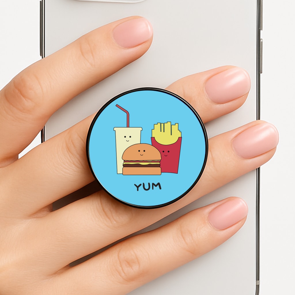 Fast Food Meal - Fast Food Patterns Phone Grip