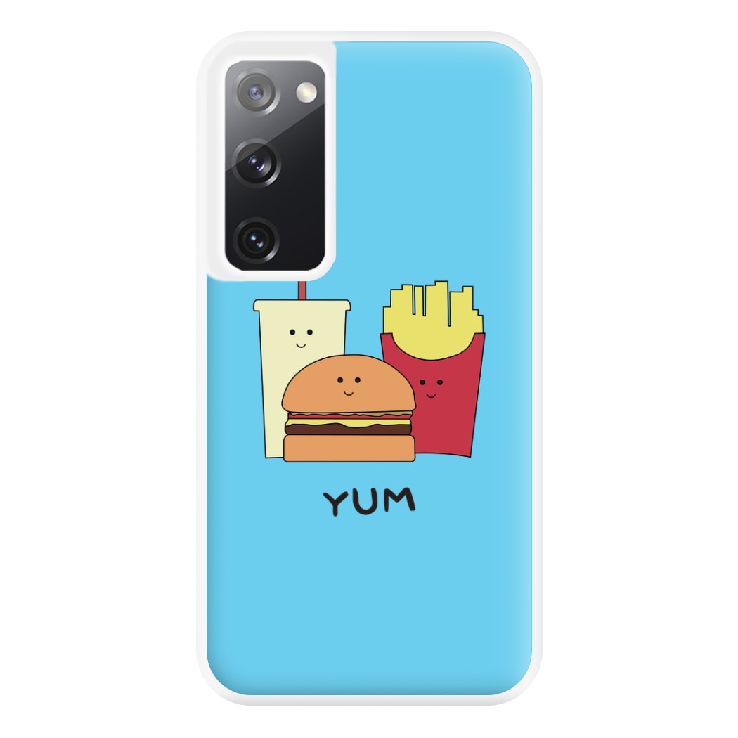 Fast Food Meal - Fast Food Patterns Phone Case for Galaxy S20FE