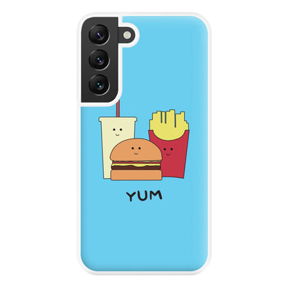 Fast Food Meal - Fast Food Patterns Phone Case for Galaxy S22 Plus