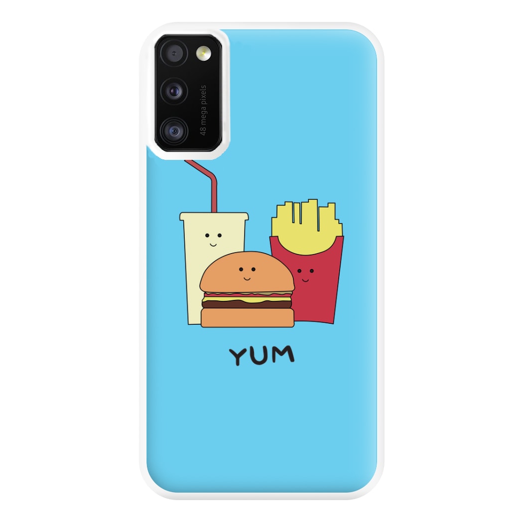 Fast Food Meal - Fast Food Patterns Phone Case for Galaxy A41