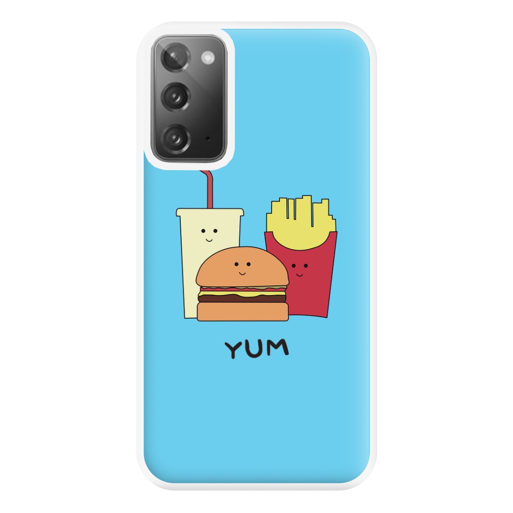 Fast Food Meal - Fast Food Patterns Phone Case for Galaxy Note 20 Ultra