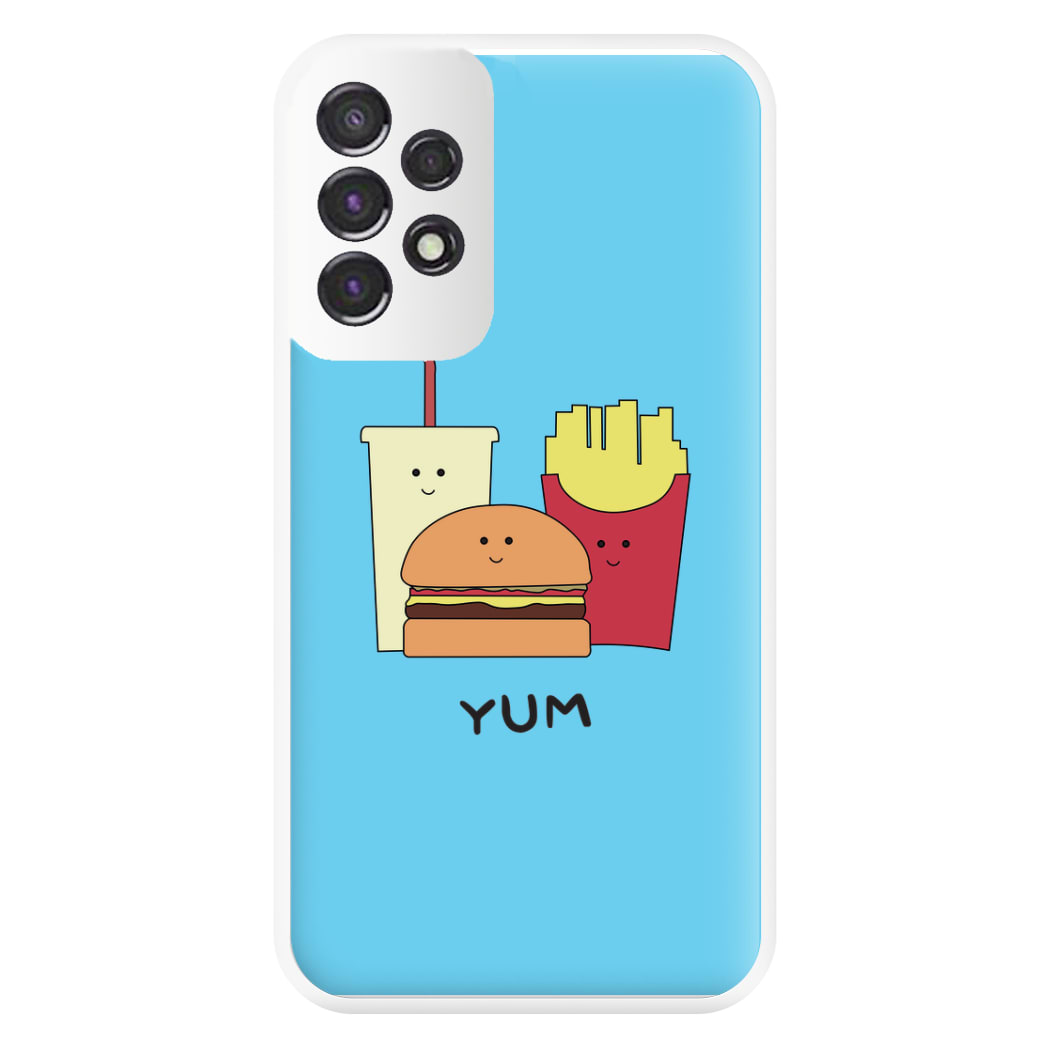 Fast Food Meal - Fast Food Patterns Phone Case for Galaxy A53