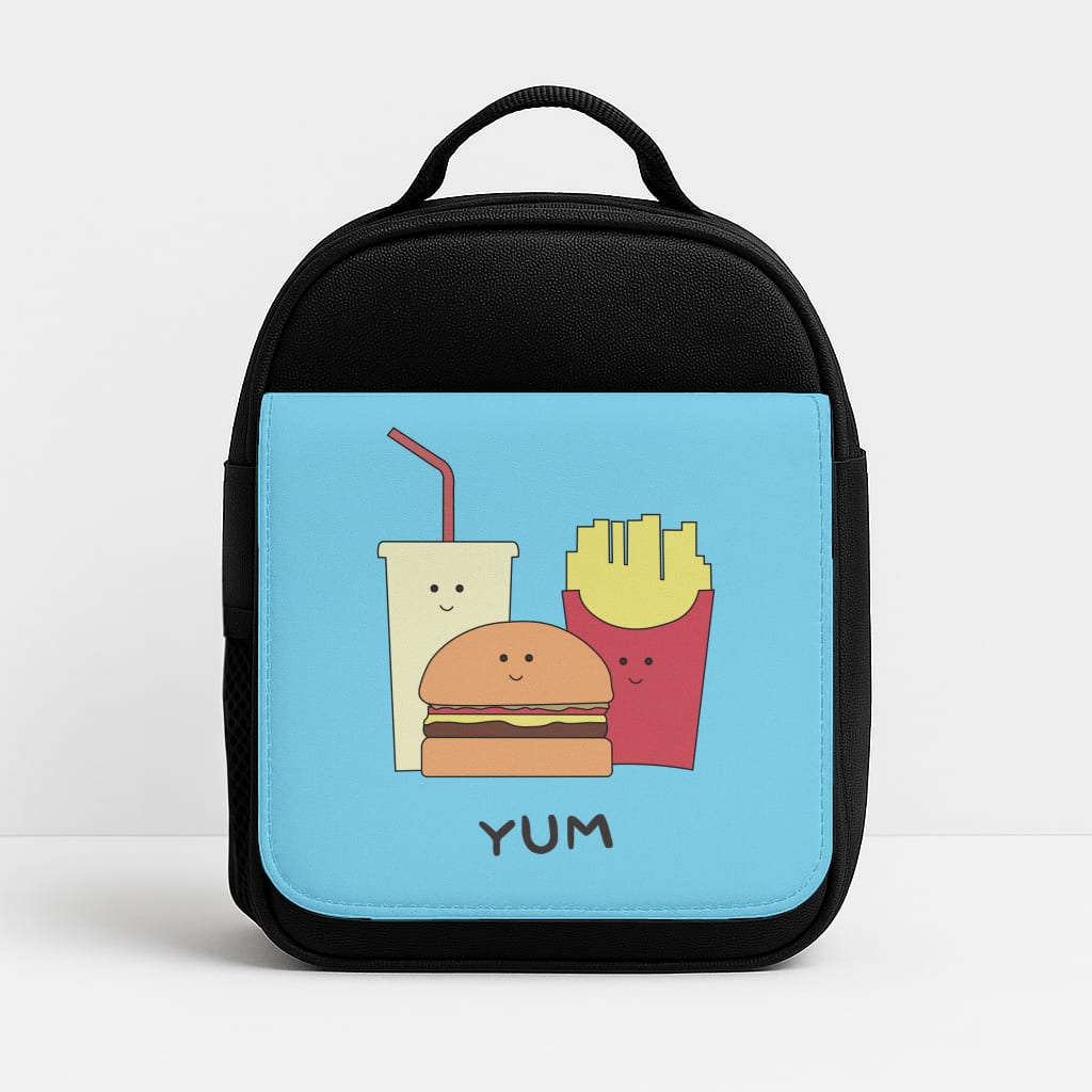 Fast Food Meal - Fast Food Patterns Lunchbox