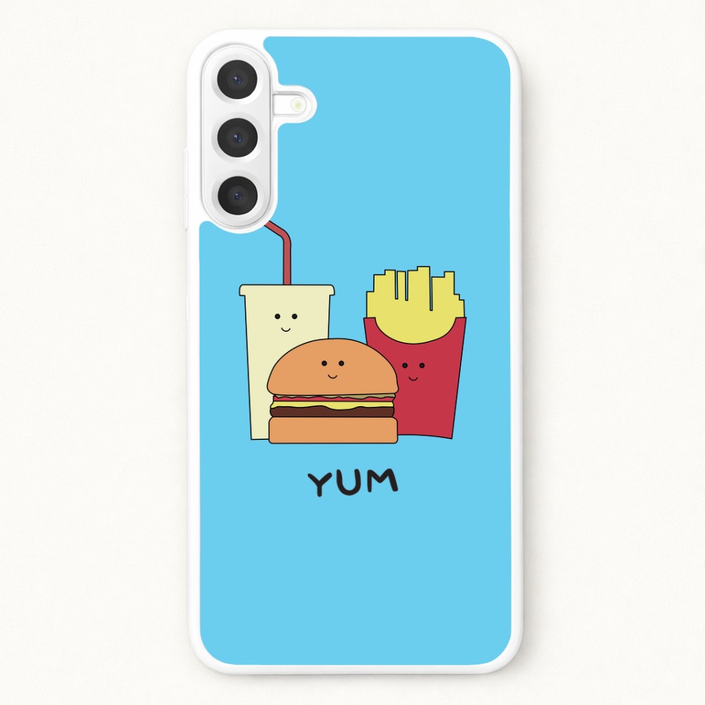 Fast Food Meal - Fast Food Patterns Phone Case for Galaxy A57