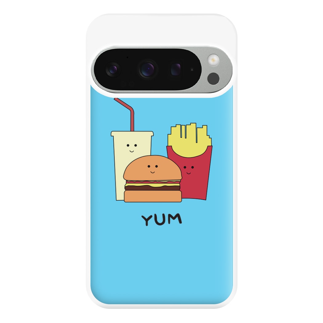 Fast Food Meal - Fast Food Patterns Phone Case for Google Pixel 9 Pro XL