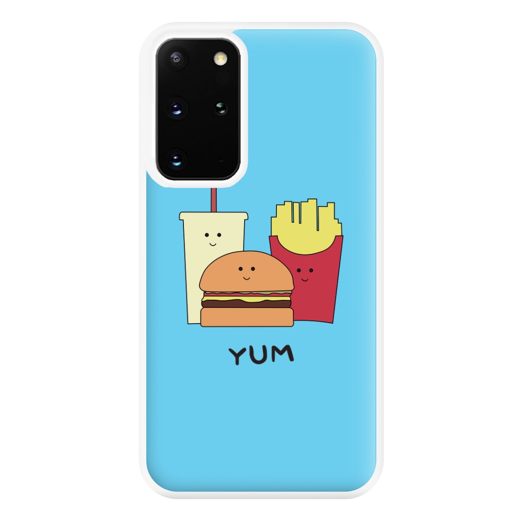 Fast Food Meal - Fast Food Patterns Phone Case for Galaxy S20 Plus