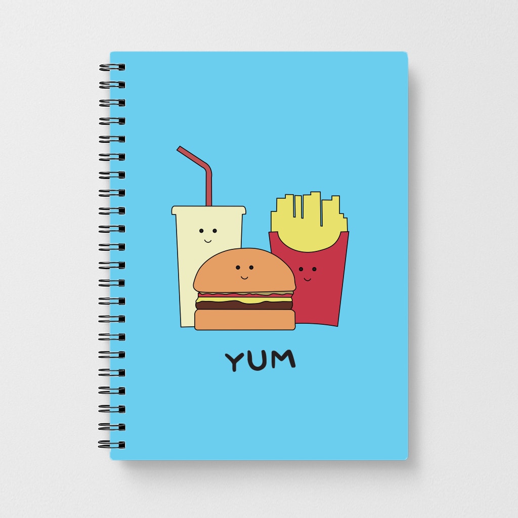 Fast Food Meal - Fast Food Patterns Notebook