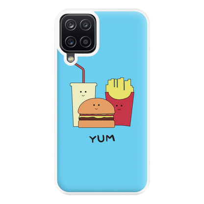 Fast Food Meal - Fast Food Patterns Phone Case for Galaxy A12